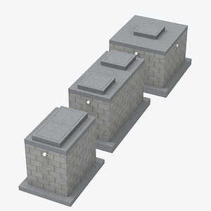 Concrete Septic Tank Soak Pit and Grease Trap