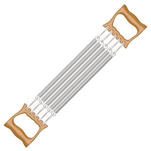 3D model Spring Chest Expander brown