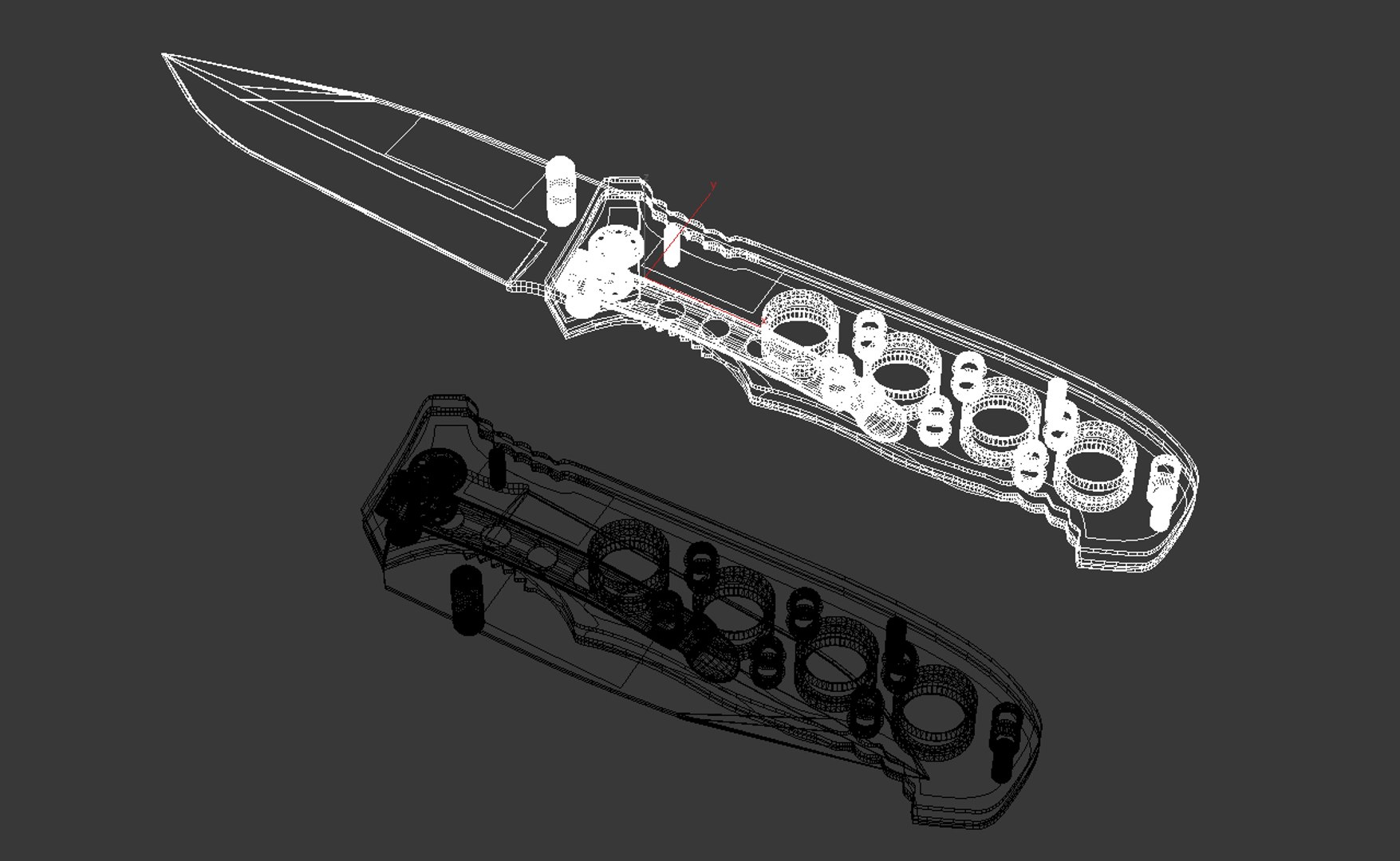 3D Model Case Knife Boker TurboSquid 1440096