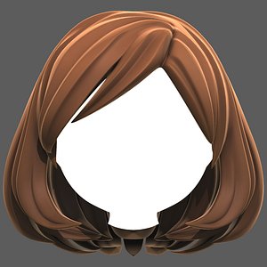 Base Hair for girl V61 3D