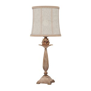 Regency Hill Shabby Chic Table Lamp 3D model