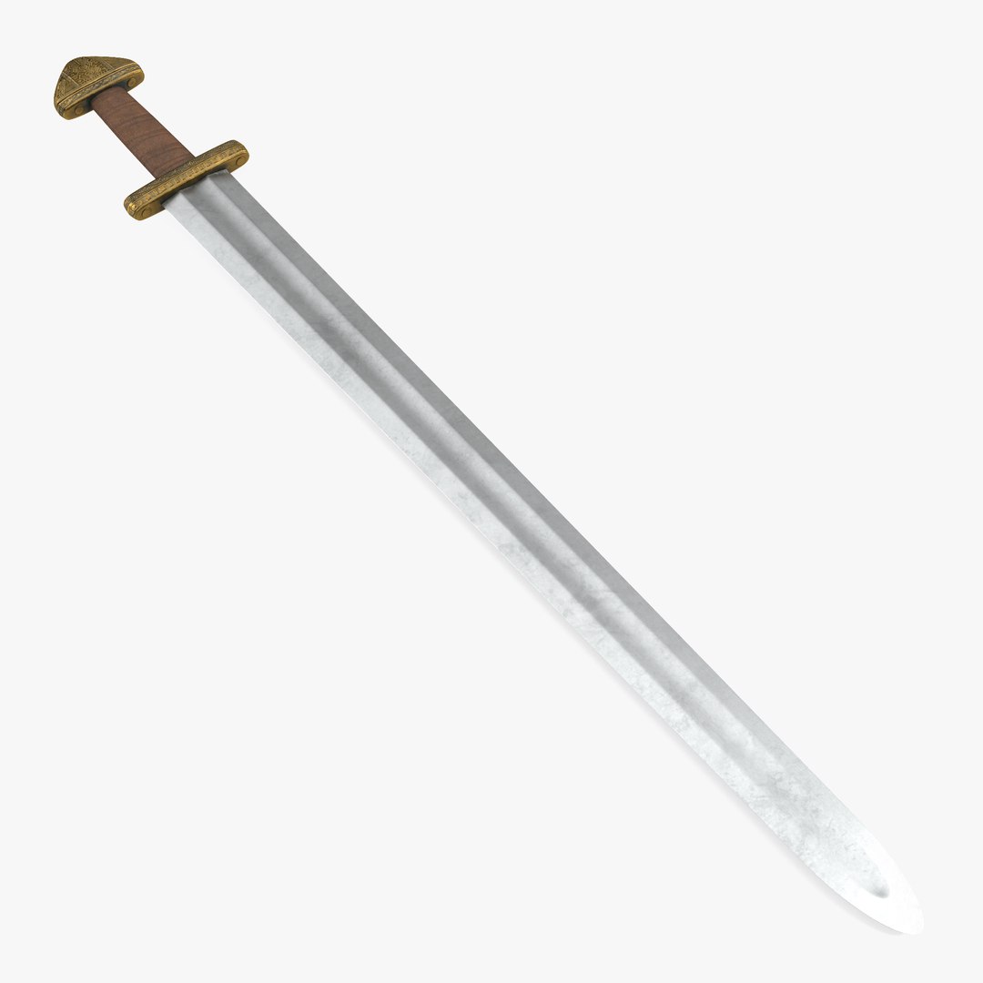 Viking Sword 3D Model 3D model preview