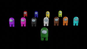 Among us all color model