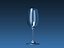 verre à vin transparent