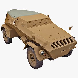 Germany WWII Armored Car KZF 247