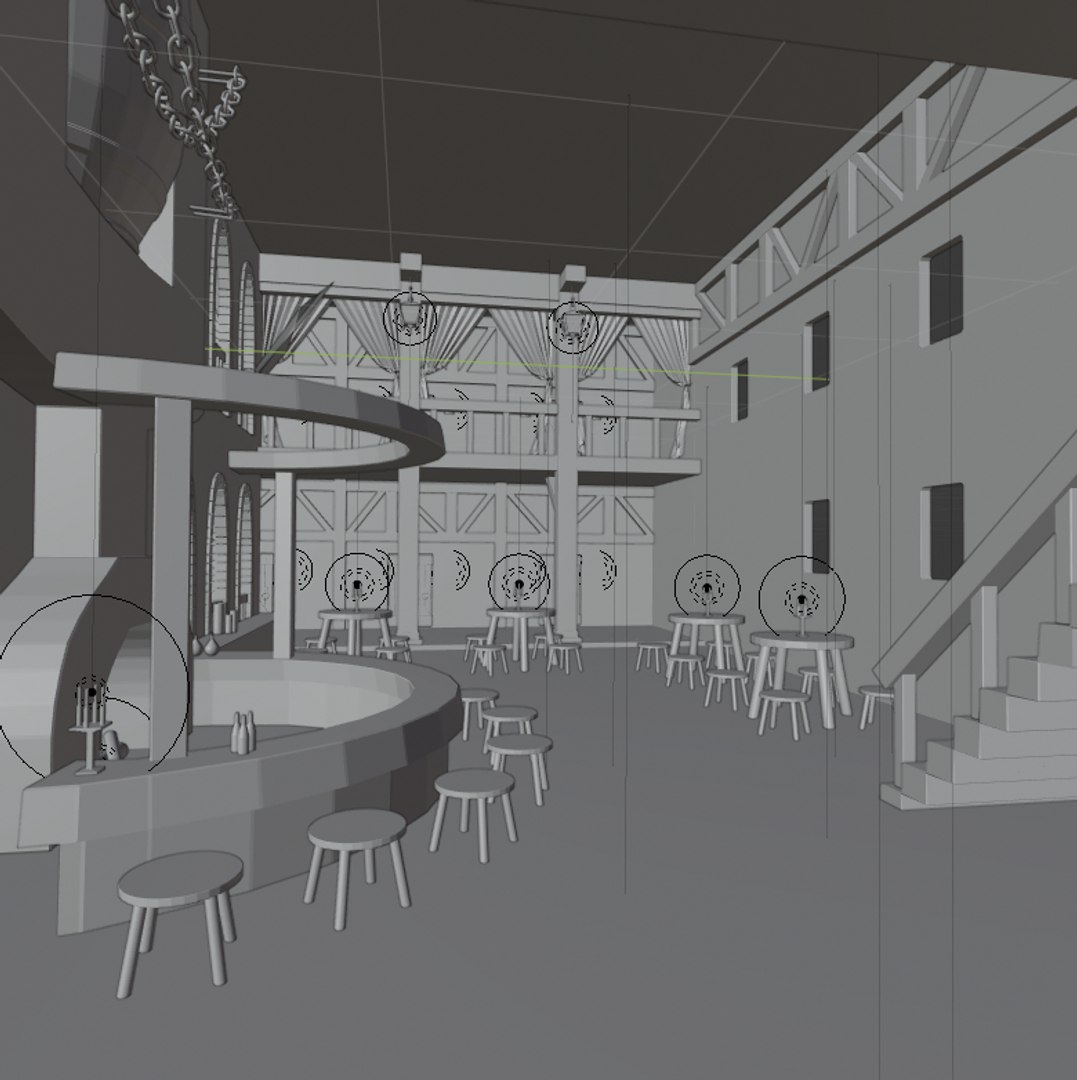 Big Fantasy Inn 3D Model - TurboSquid 2014450