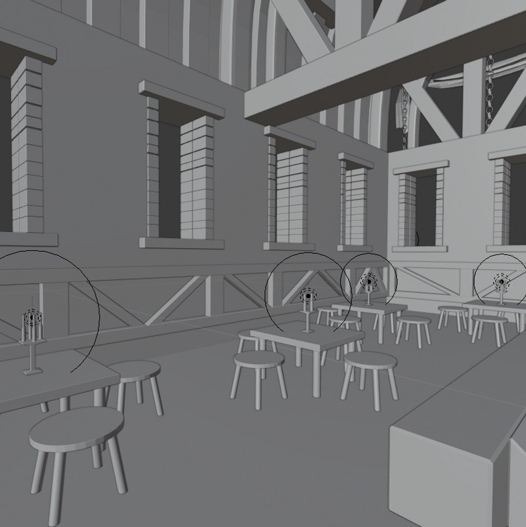 Big Fantasy Inn 3D Model - TurboSquid 2014450