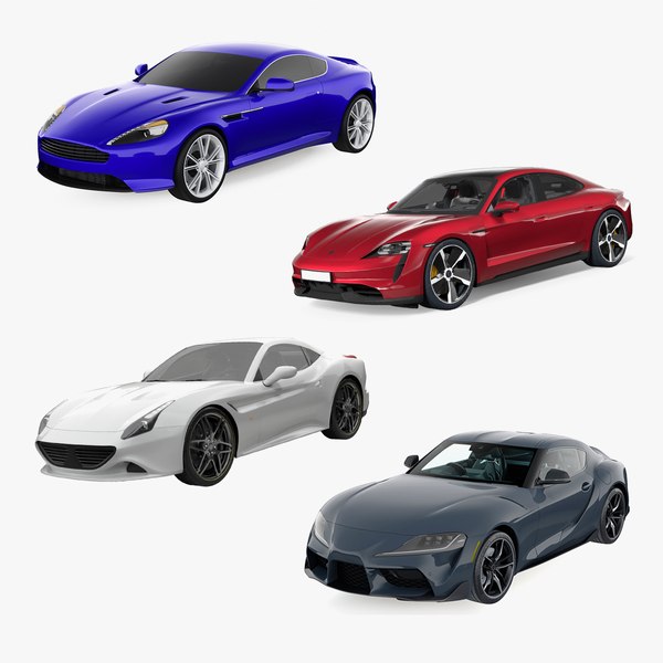 Sport Cars Collection 2 3D model