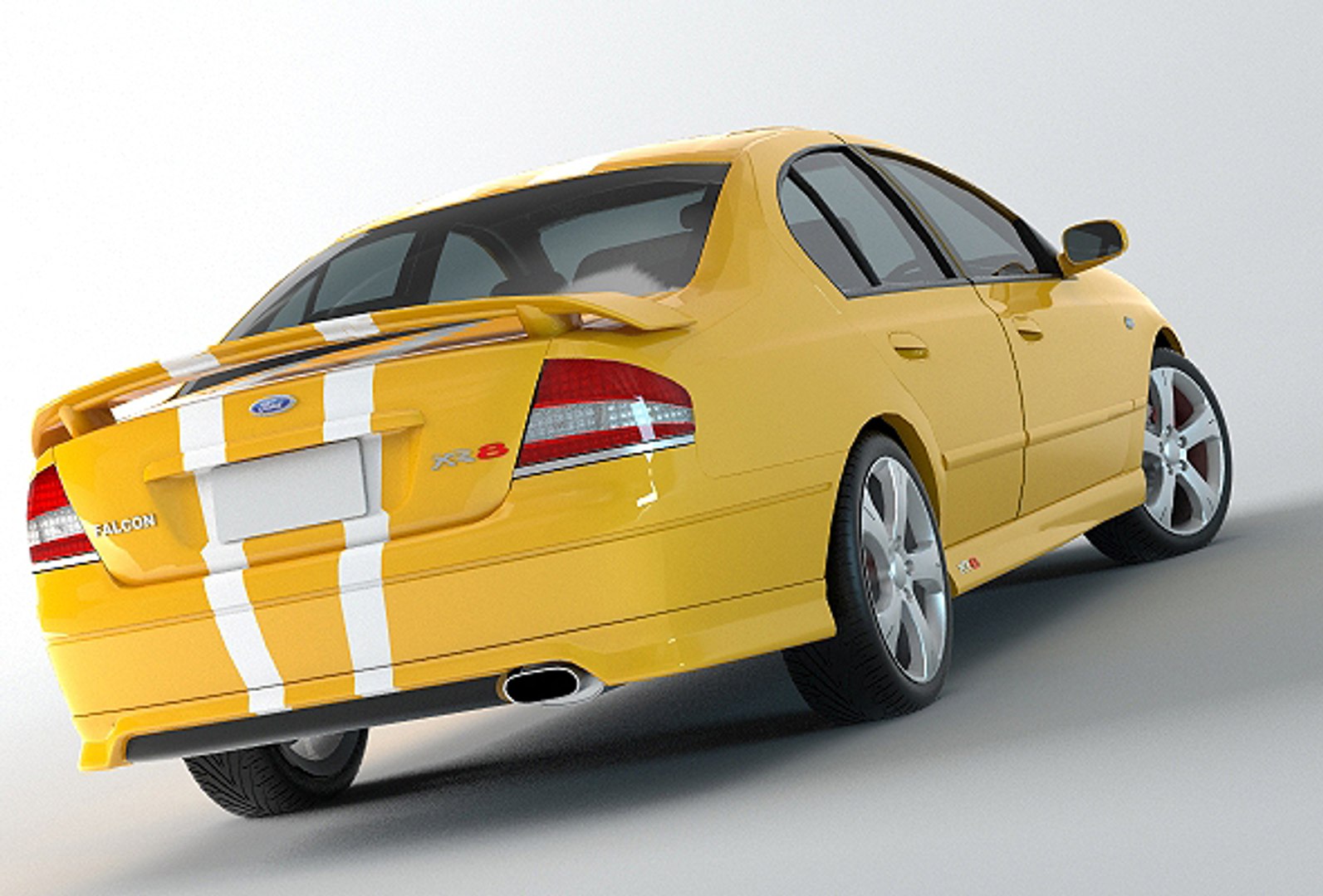 Falcon Xr8 3d Max