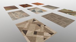 modern carpet ar pbr 3D model