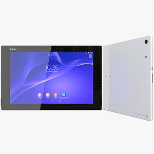 sony xperia z 2 3d model