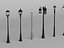 Street Lamps  Lampposts Collection