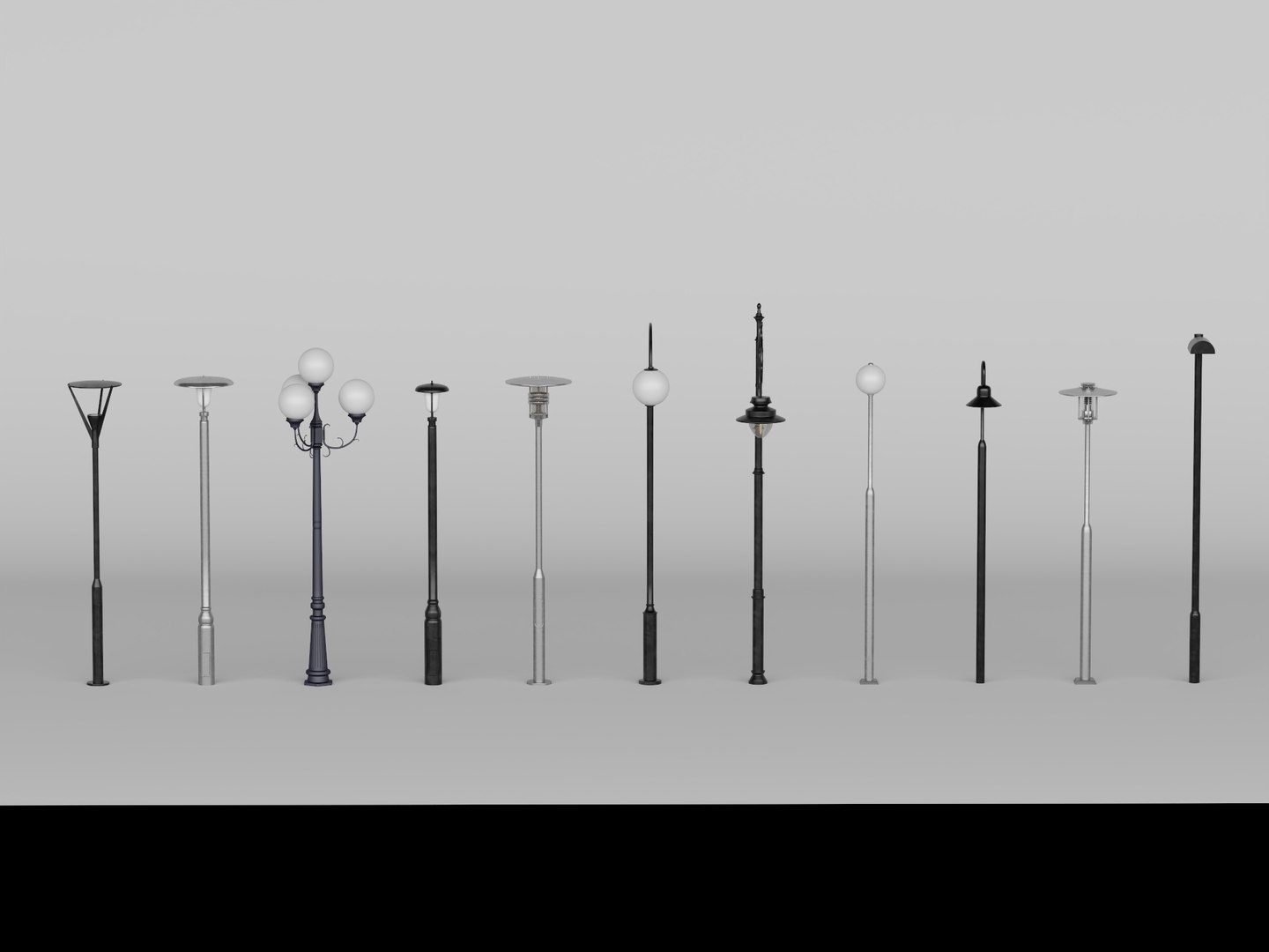 3D model Street Lamps  Lampposts Collection https://p.turbosquid.com/ts-thumb/Ms/DIpCkz/Bc/13/jpg/1777516124/1920x1080/fit_q87/36aa40e1f00bb0ba11b0116ee63d5d29b400c74f/13.jpg