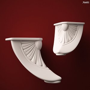 3d model leg stl cnc