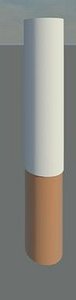 3d model of cigarette