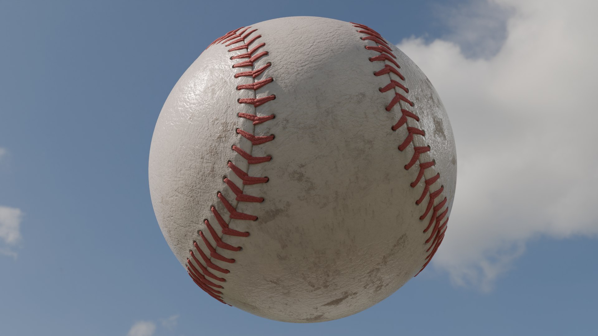3D Used Baseball Without Logos - TurboSquid 2261497