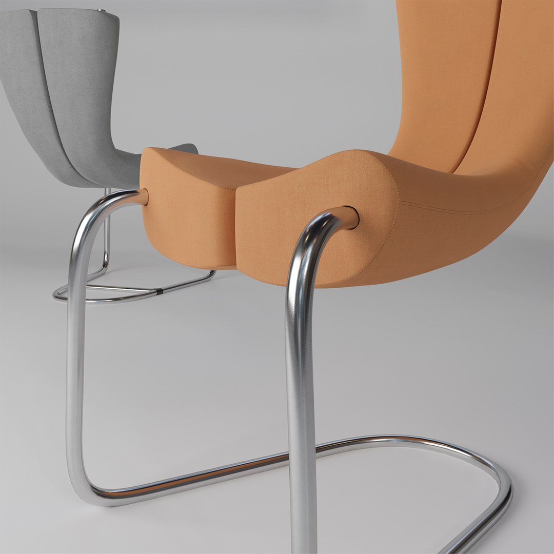 Roman Shipulin - Komed Chair By Marc Newson 3D model