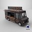 Detailed Largest Trucks And Vans Collection 3D model