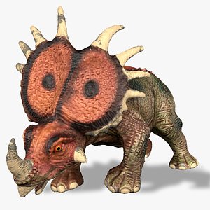 Styracosaurus spiny lizard