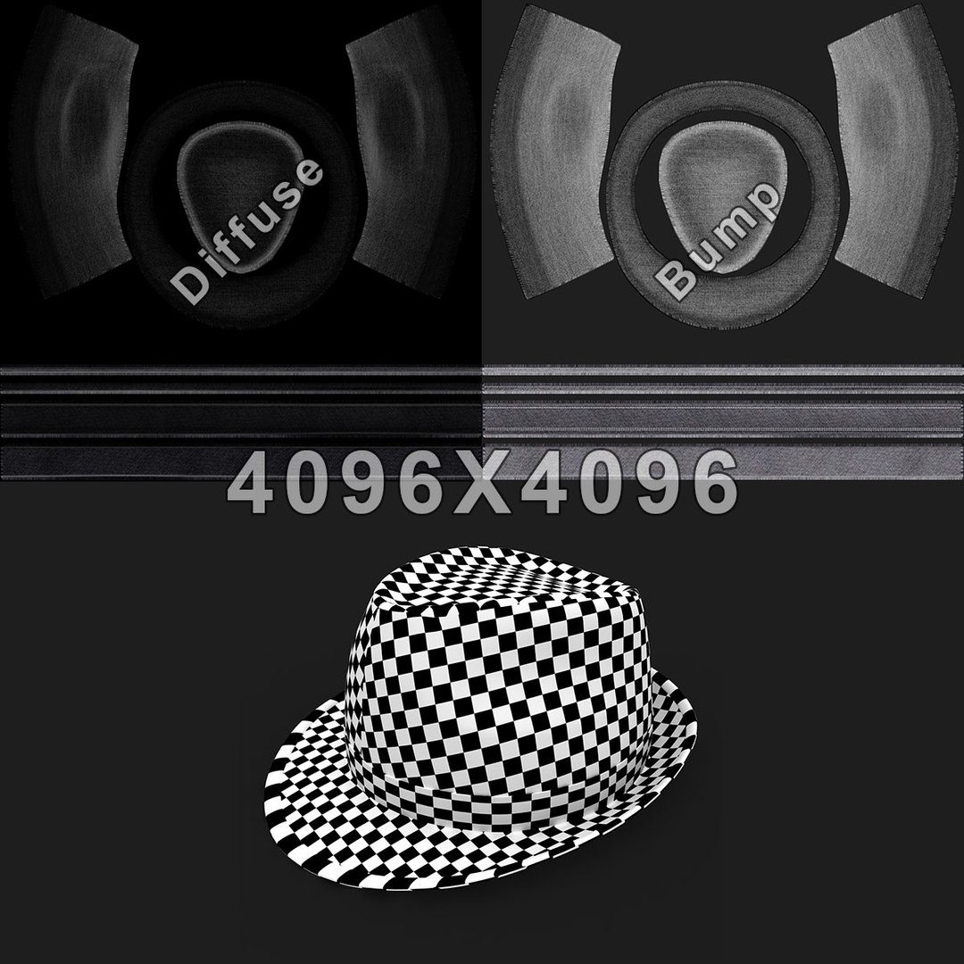 3d model fedora hat black https://p.turbosquid.com/ts-thumb/Ms/PxDyob/1pTFDGms/31/jpg/1431092147/1920x1080/fit_q87/8bb420989aa786238eaf11102dbd0a84b55a1d29/31.jpg