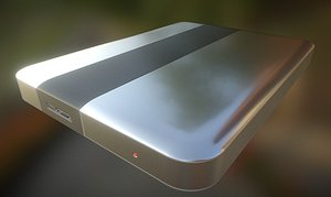 External Hard Drive High Poly Version