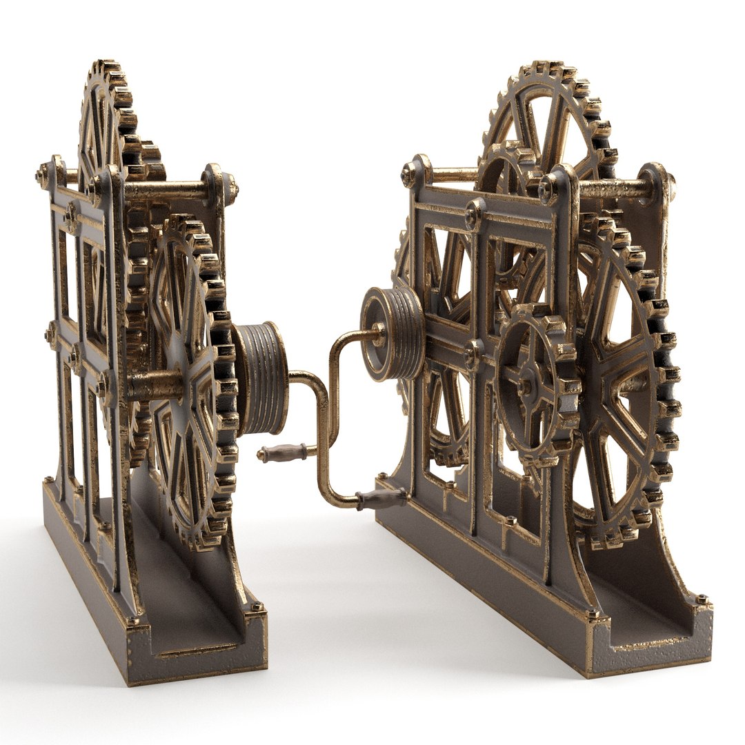 Gear Mechanism 3D Model - TurboSquid 1685811