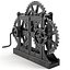 Old Gear Mechanism 3D model