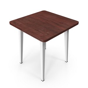Modern Office Workstation Table 3D model