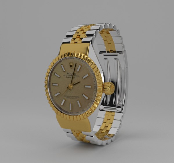 realistic watch 3D