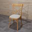 Cross back chair