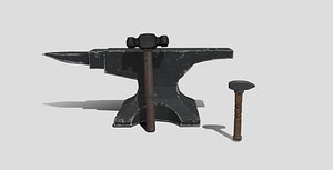 Blacksmith MedievalTool 3D