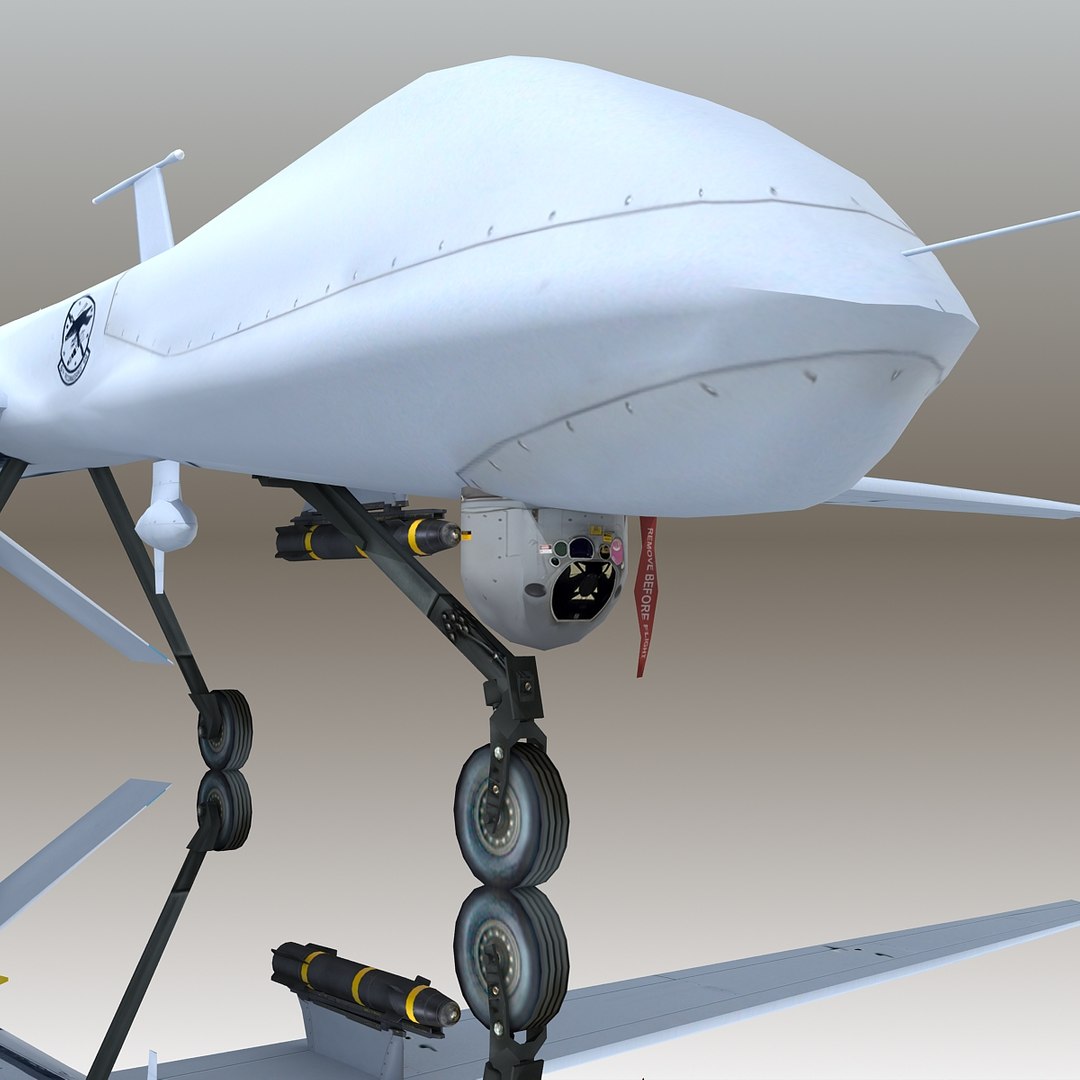 3d General Atomics Mq-1 Predator