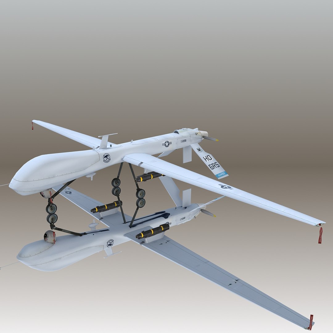 3d general atomics mq-1 predator