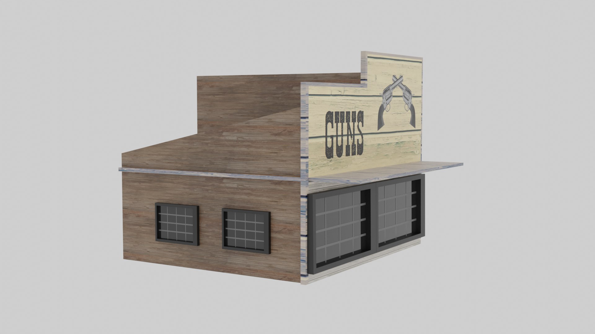 Wild West - Guns 3D Model - TurboSquid 1924210