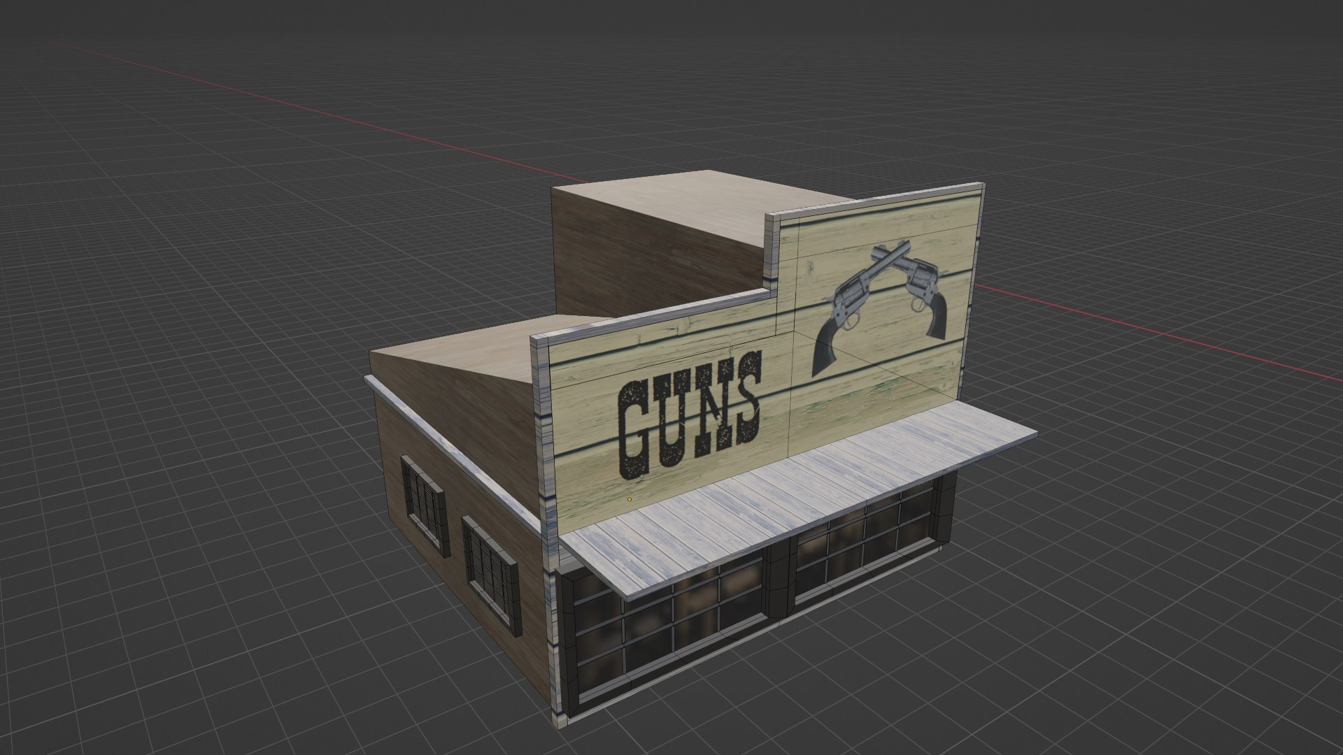 Wild West - Guns 3D Model - TurboSquid 1924210