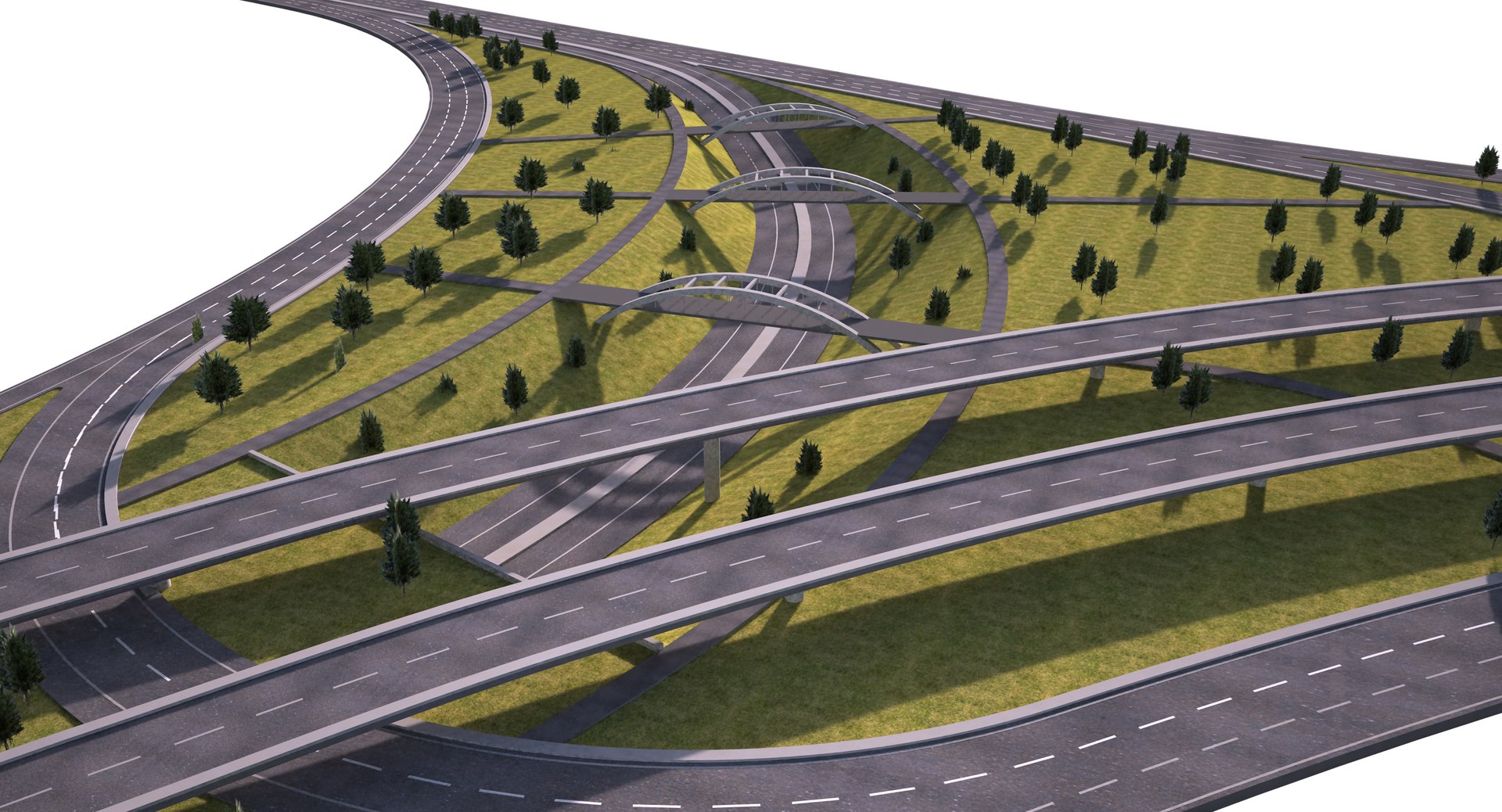 Highway Collections Way 3D Model - TurboSquid 1437095