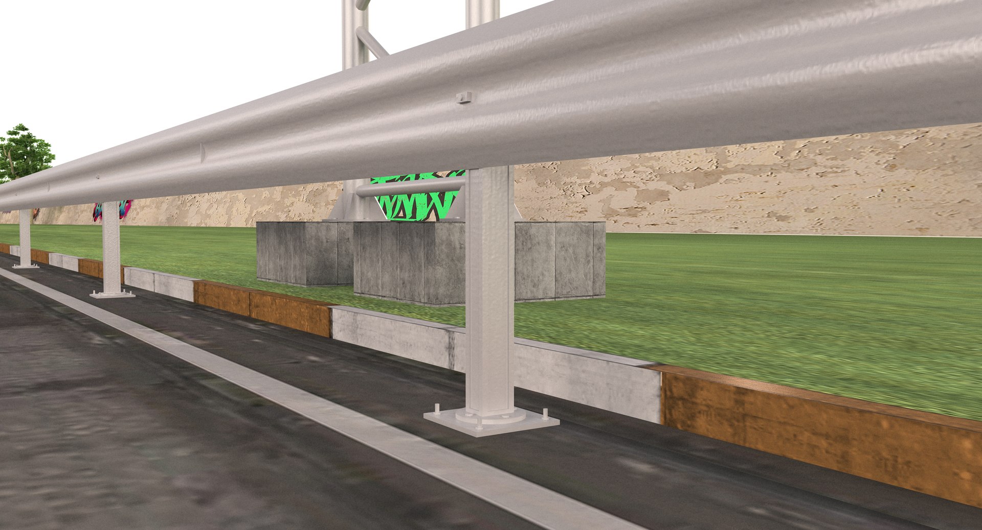 Highway Collections Way 3D Model - TurboSquid 1437095