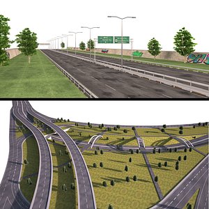 highway collections way 3D model