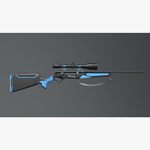 3D Venator Rifle model