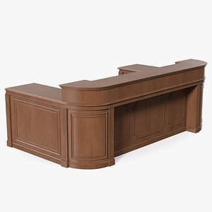 Reception Desk Classic Style