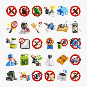 Pest Control 3D Collection