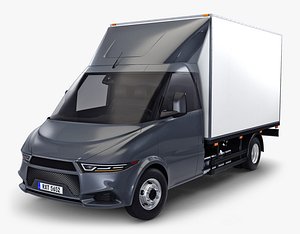 generic box truck 3D