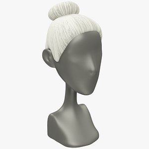Hairstyle of Old Woman