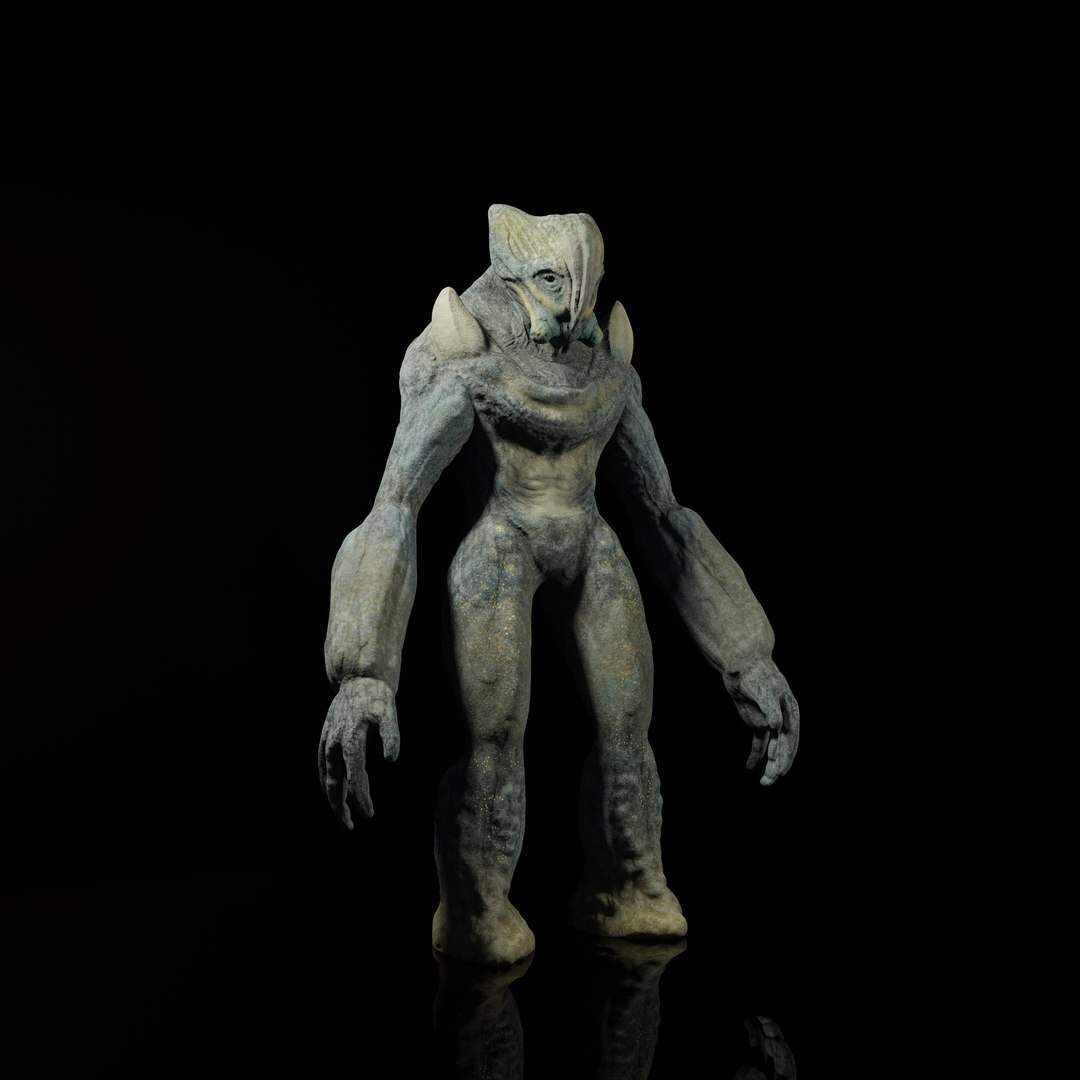 3D creature model - TurboSquid 1711793