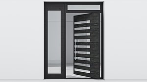3D Aluminium door 225 model