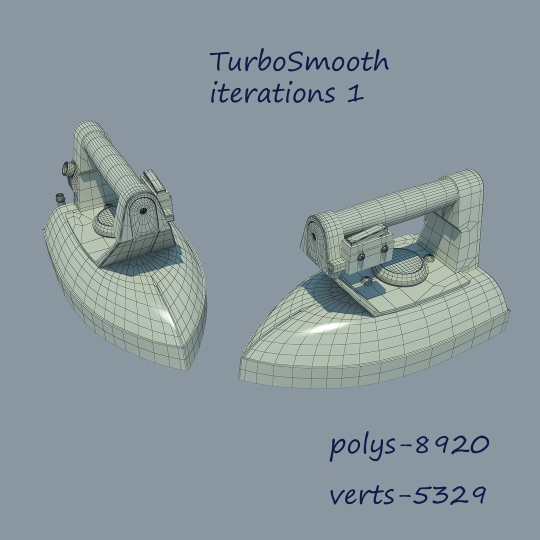 3D Model Industrial Iron - TurboSquid 1503755