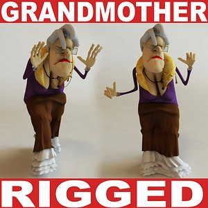 Grandmother V3 ( RIGGED )