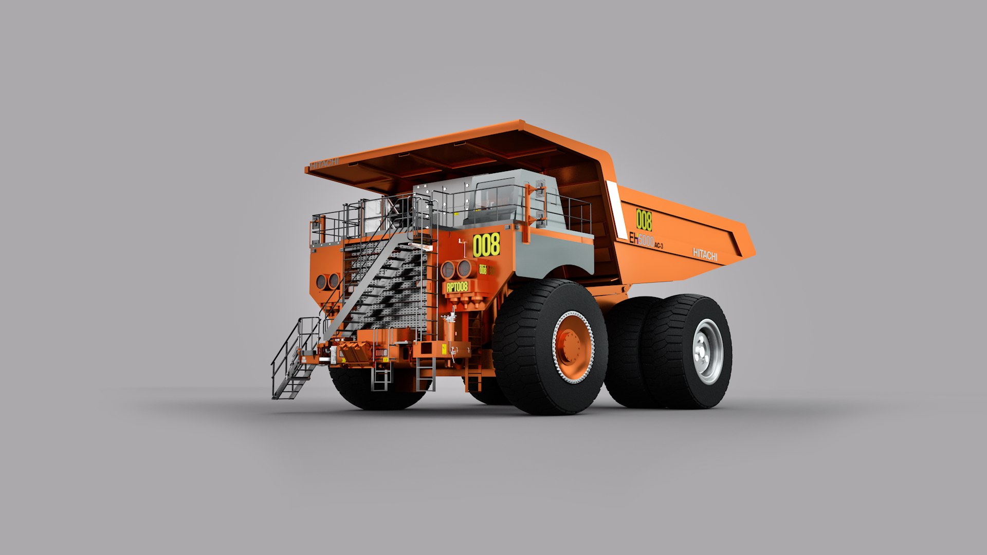 Hitachi Mining Rigged 3D Model - TurboSquid 1460006 Hitachi Mining Rigged 3D Model - TurboSquid 1460006