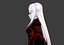 DragonGirl - spielbereiter LowPoly-Charakter