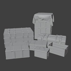 boxes 3D model